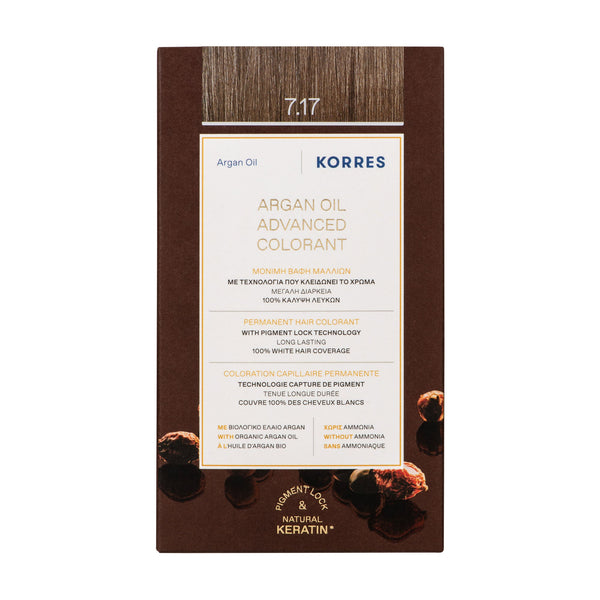 7.17 Blond Beige Coloration - Argan