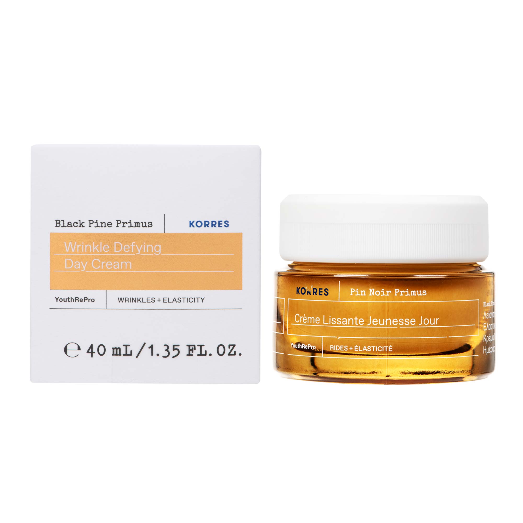 Pin Noir Primus Crème Jour 40Ml (Toutes Peaux) - Lissante Jeunesse