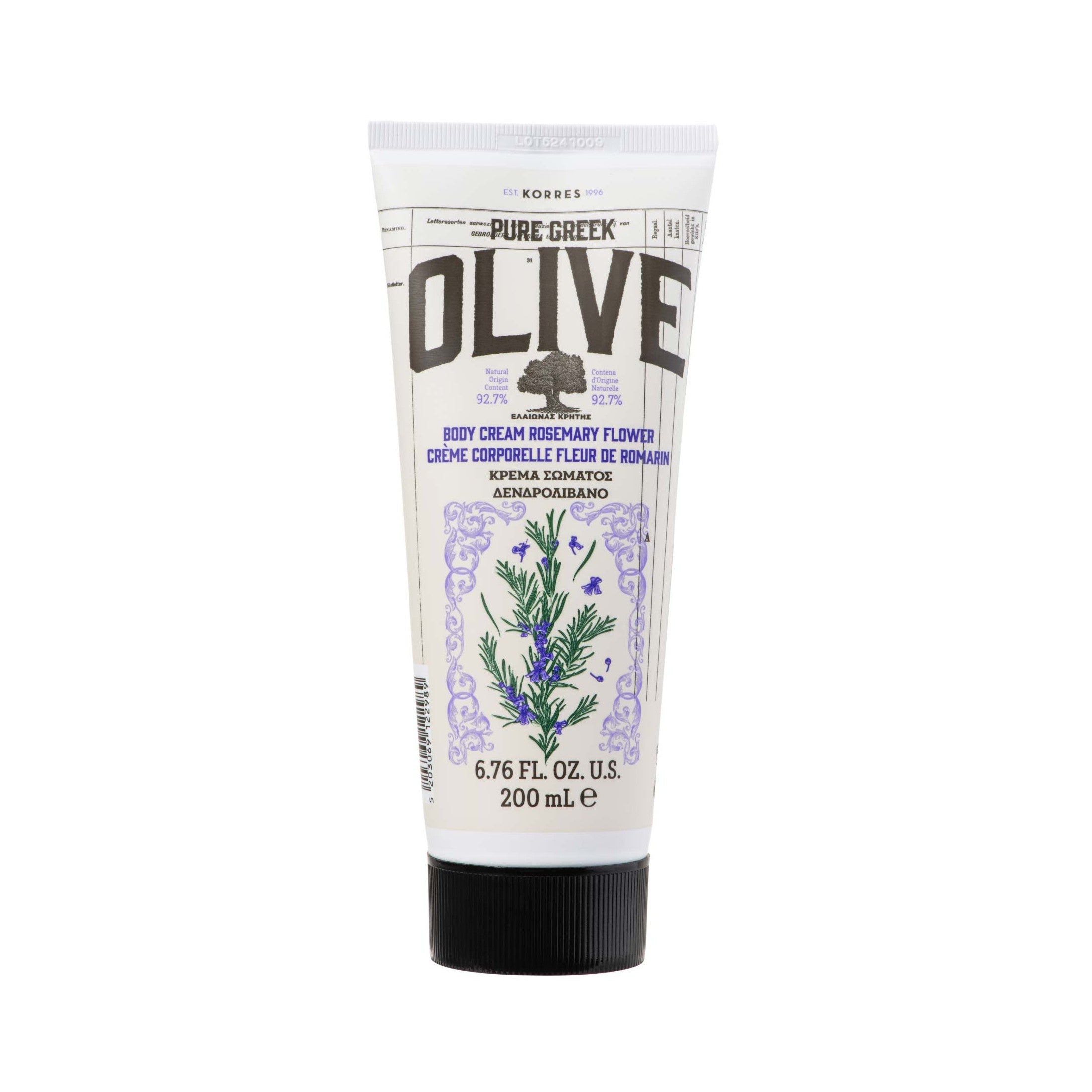 Olive Lait Corps Fleur De Romarin - 200 Ml