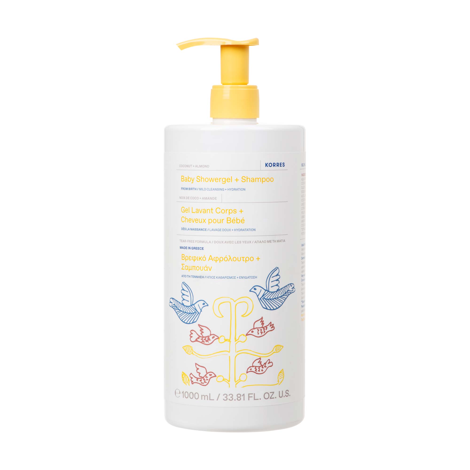 Bebe Gel Lavant Corps & Cheveux 1L