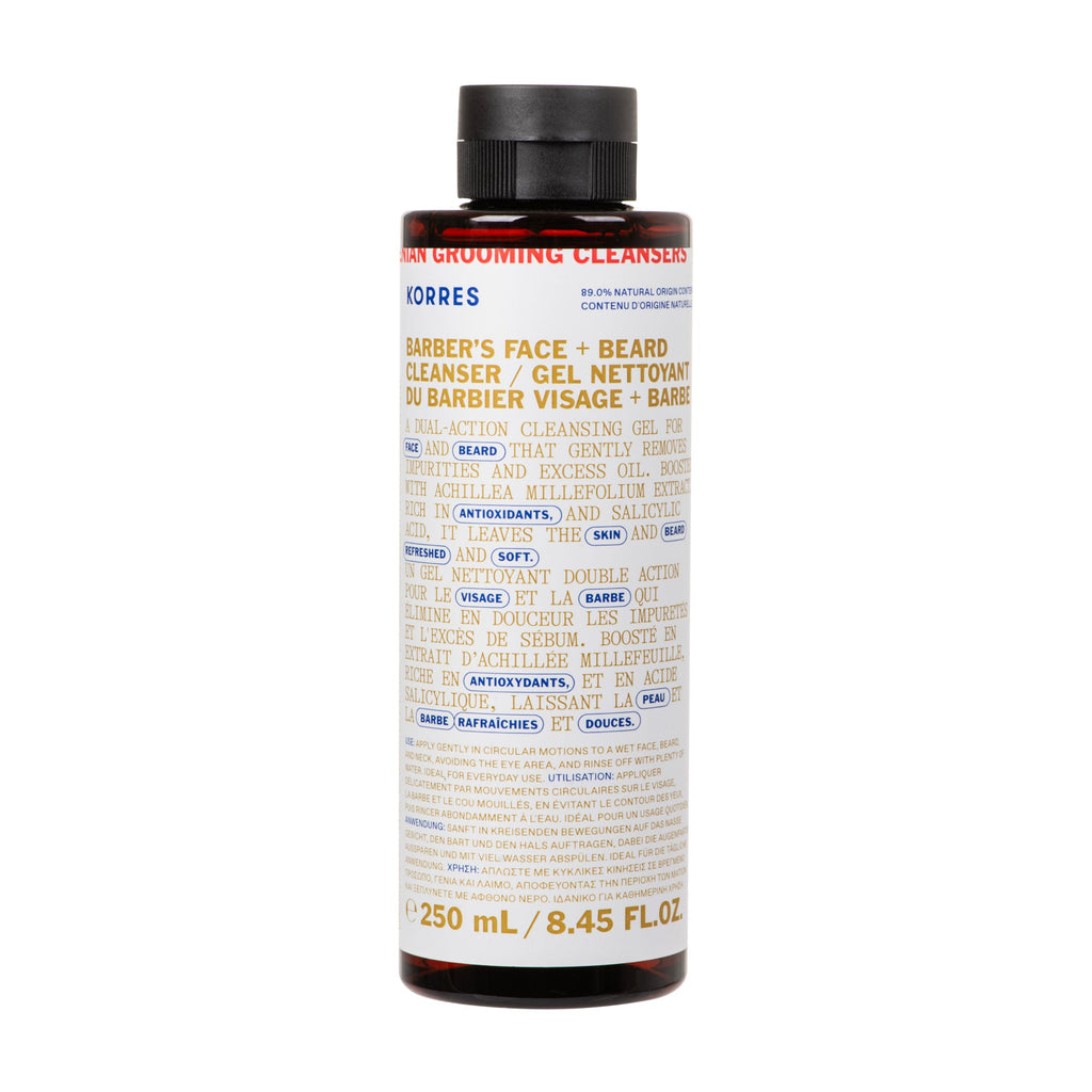 Homme Gel Nettoyant Visage Et Barbe 250Ml