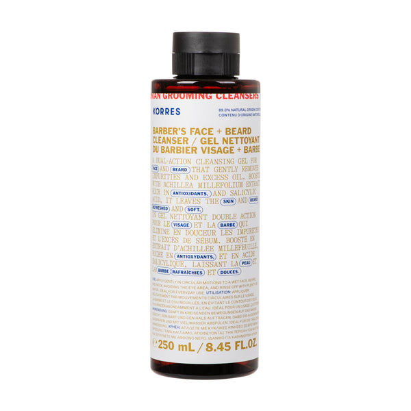 Homme Gel Nettoyant Visage Et Barbe 250Ml