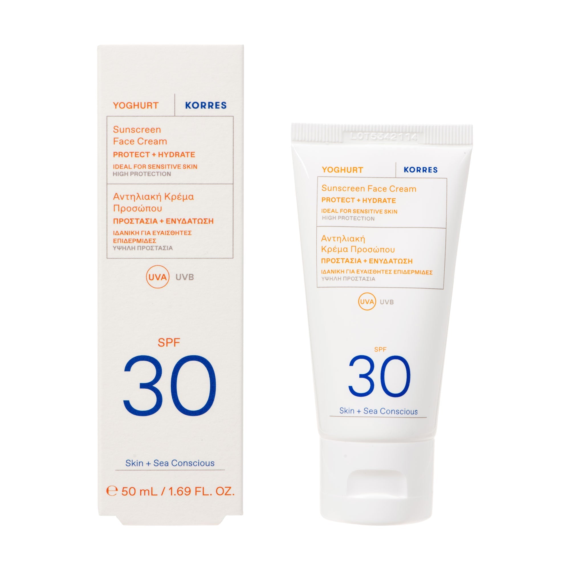 Solaires Yaourt Visage Spf30 50Ml