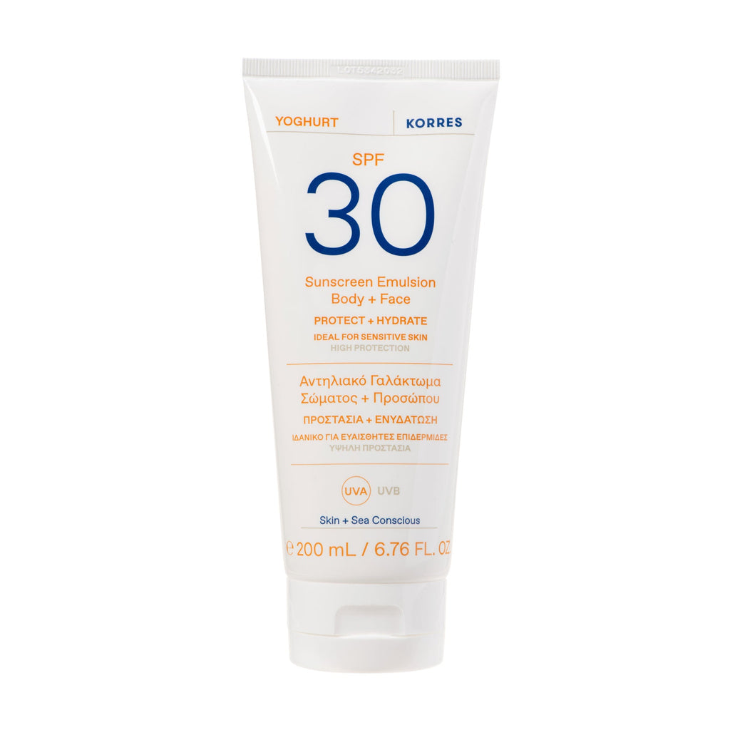 Yaourt Crème Solaire Visage & Corps Spf30 200Ml