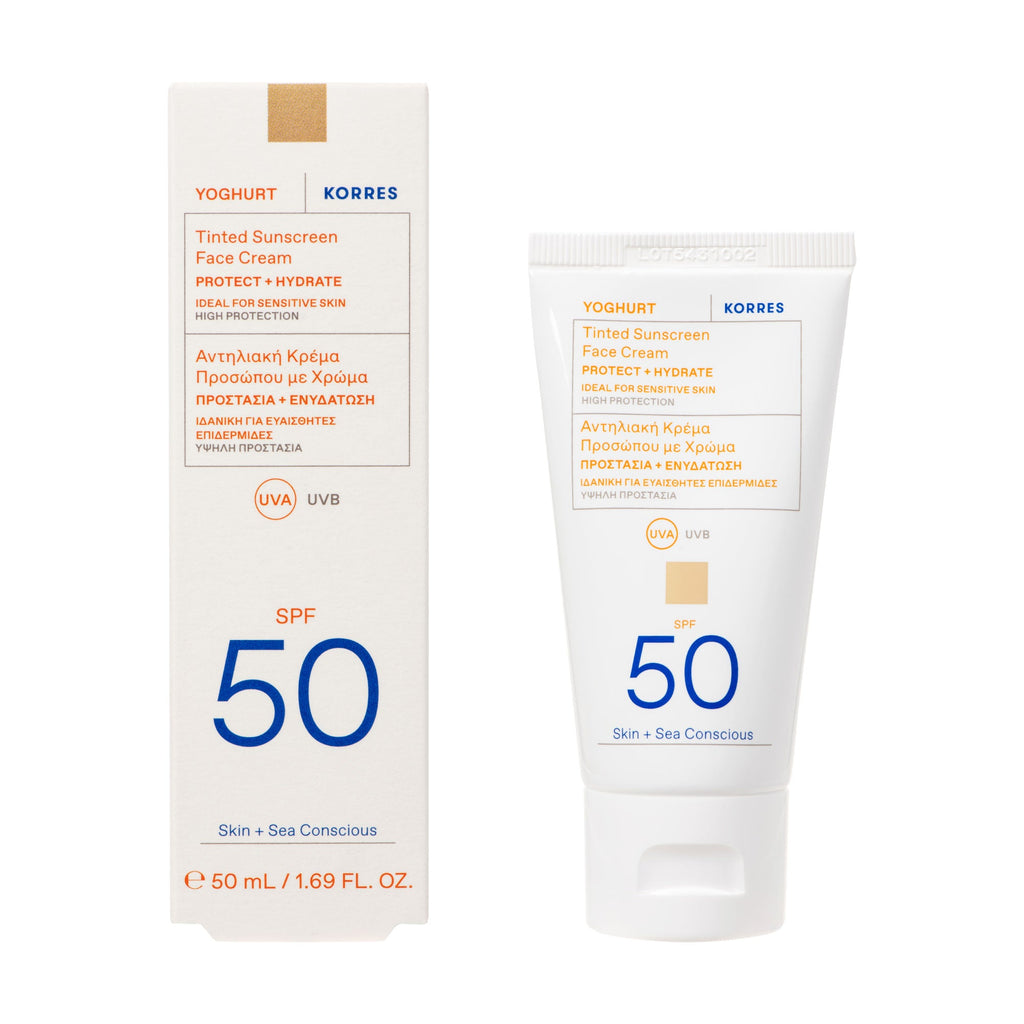 Yaourt Visage Spf50 Teinté 50Ml