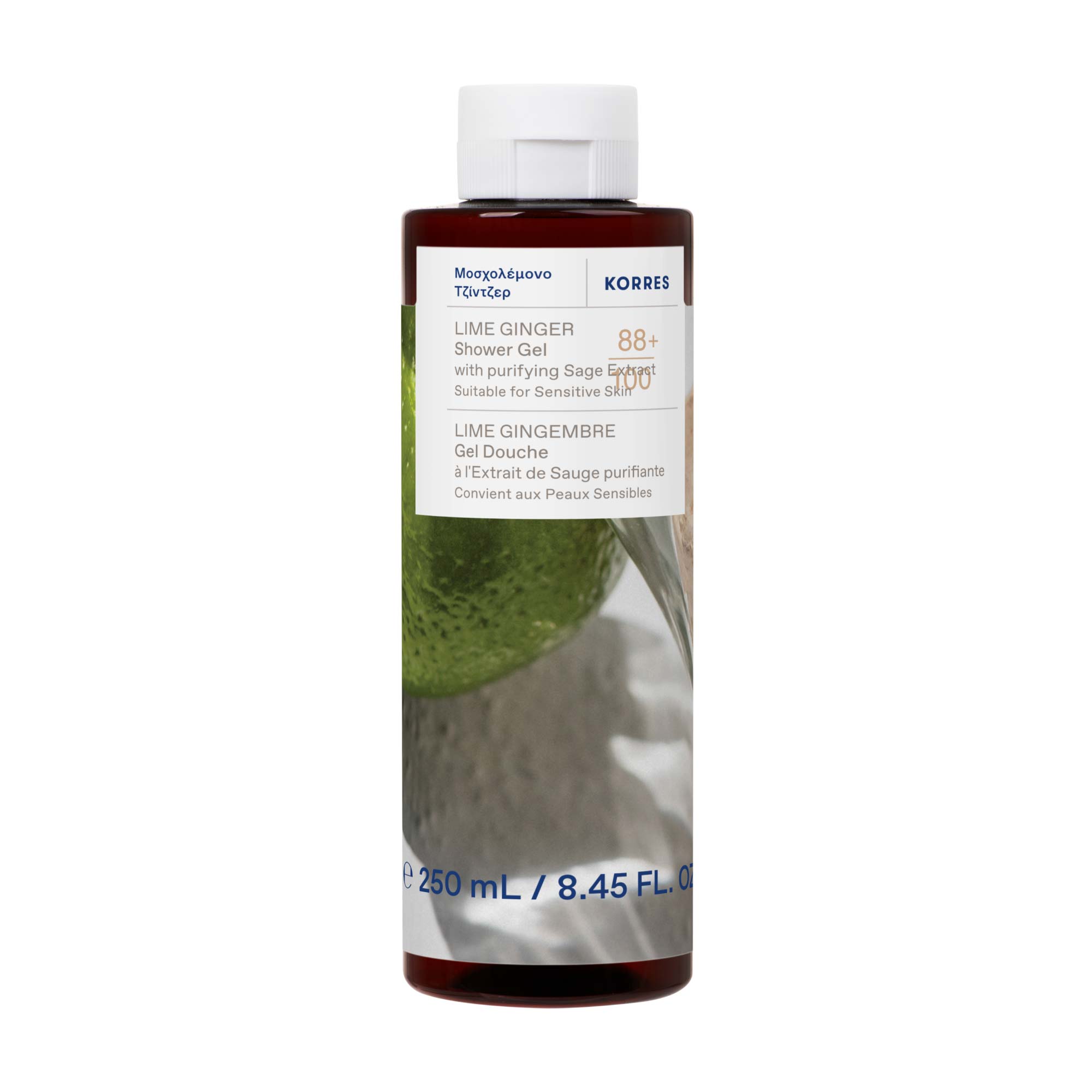 Gel Douche 250Ml Gingembre Lime