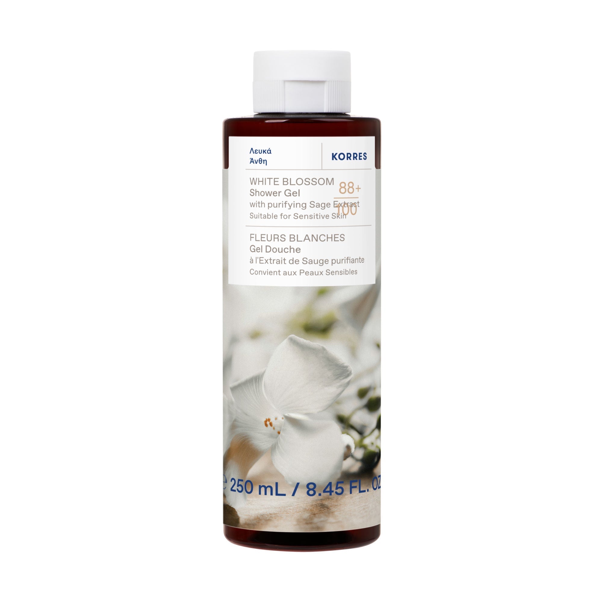Gel Douche Fleurs Blanches 250Ml