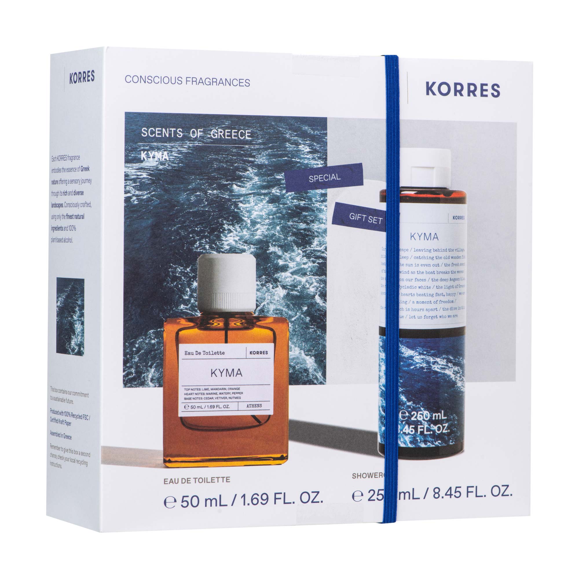 Coffret Eau De Toilette  Kyma 50Ml + Gel Douche 250Ml - 2026