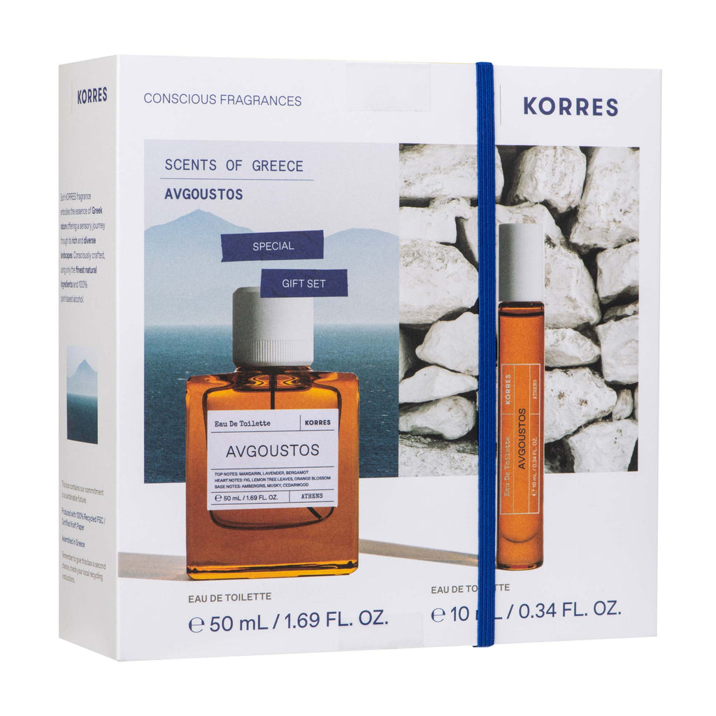 Coffret Eau De Toilette Avgoustos 50Ml + 10Ml - 2026