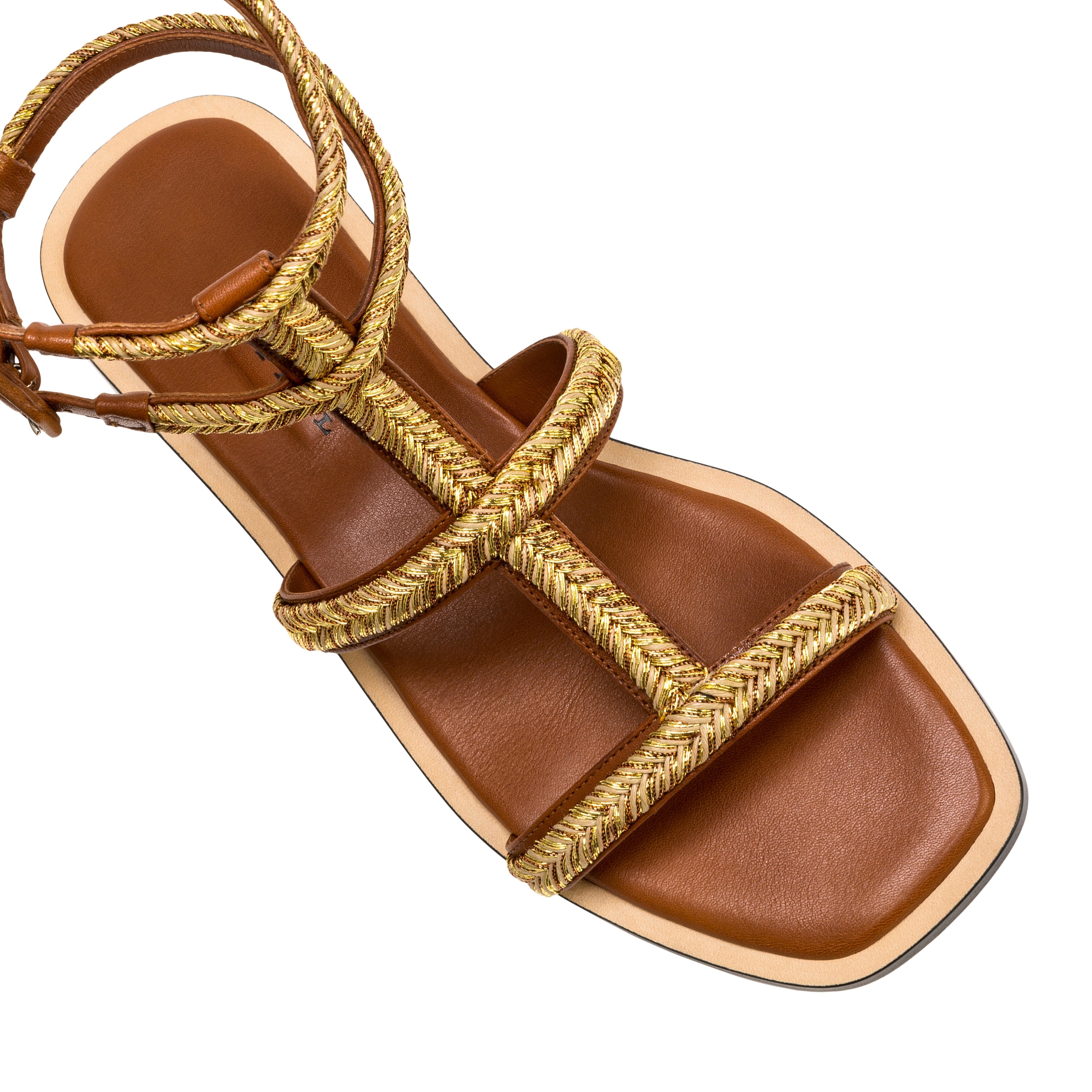 Darcia Camello Gladiator Sandal