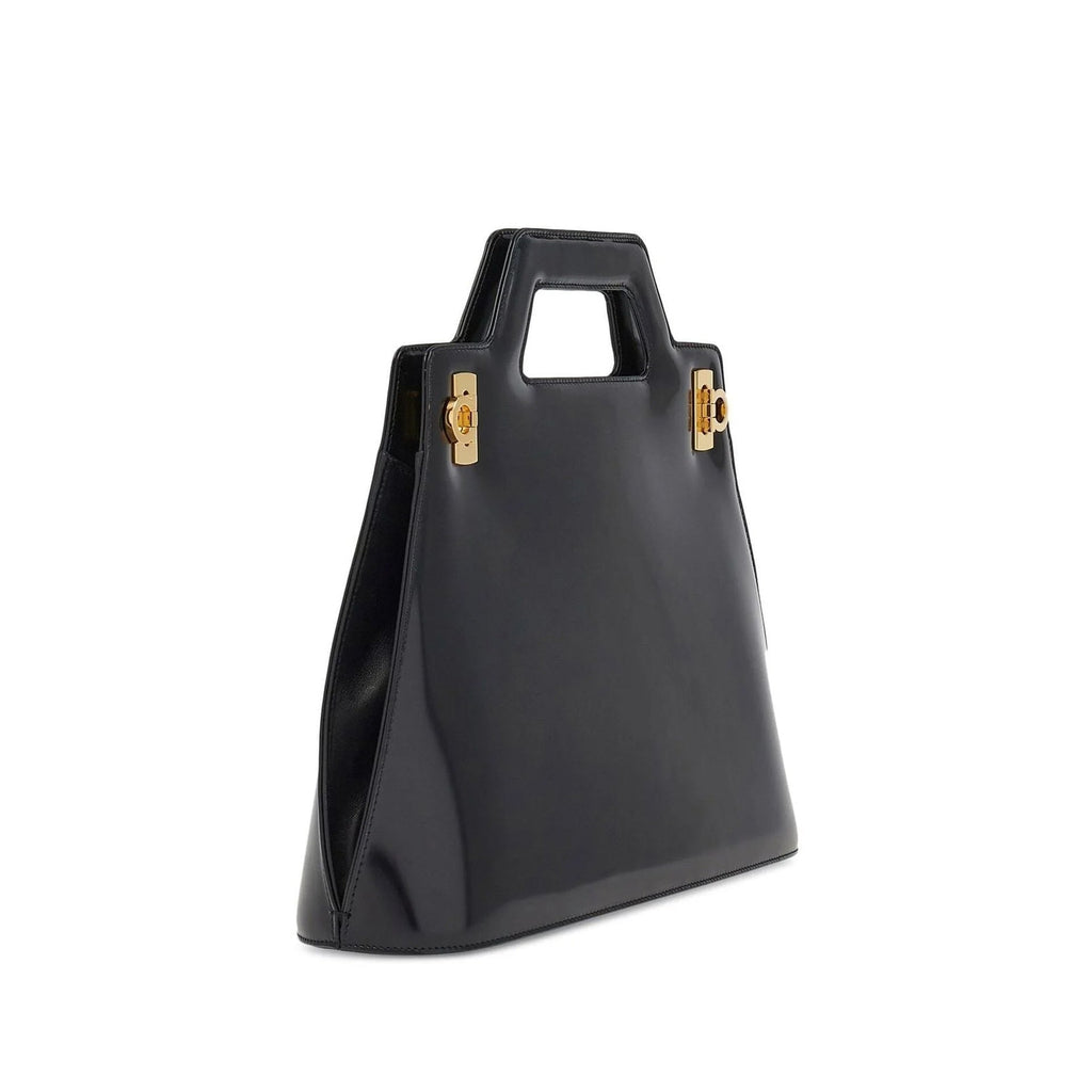 Salvatore Ferragamo Wanda Bag - Black - Femme