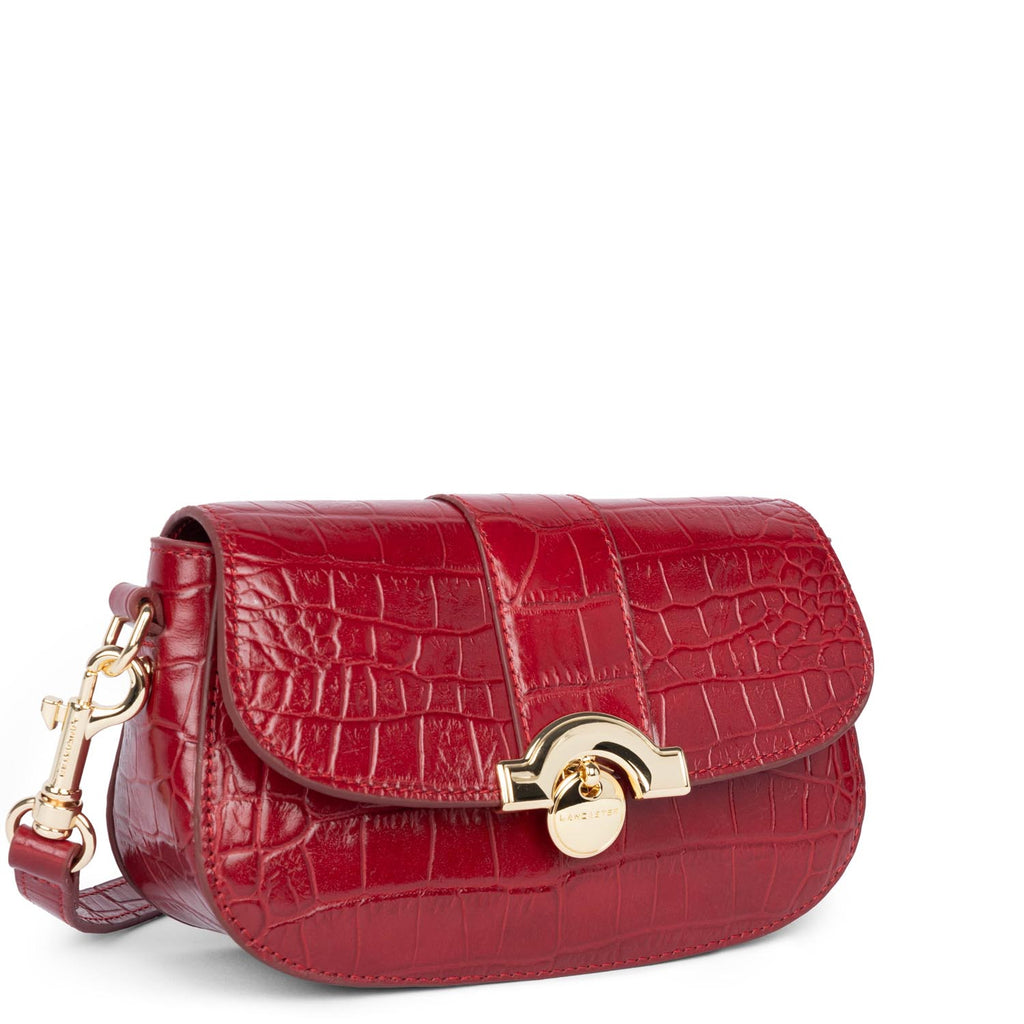 sac trotteur - exotic croco cn #couleur_carmin