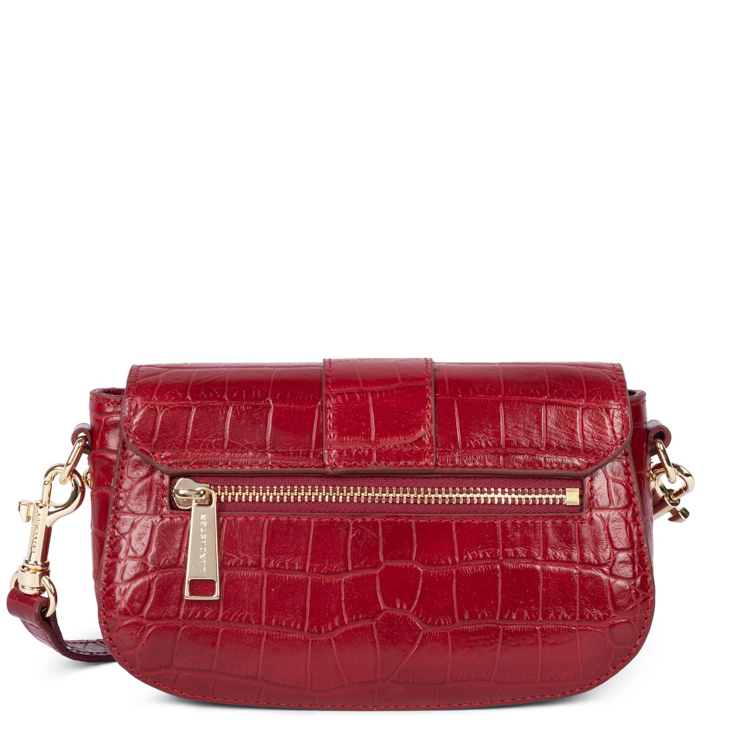 sac trotteur - exotic croco cn #couleur_carmin