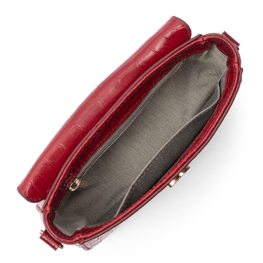 sac trotteur - exotic croco cn #couleur_carmin