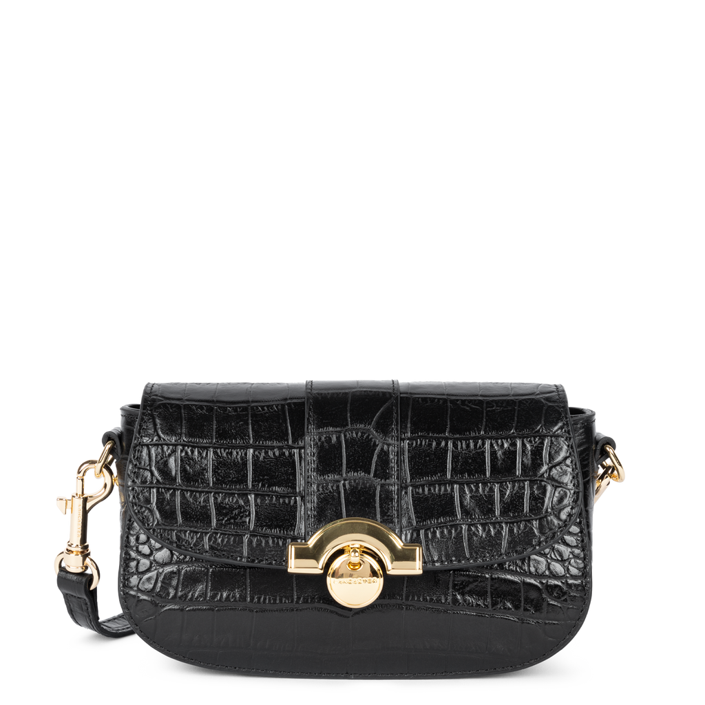 sac trotteur - exotic croco cn #couleur_noir