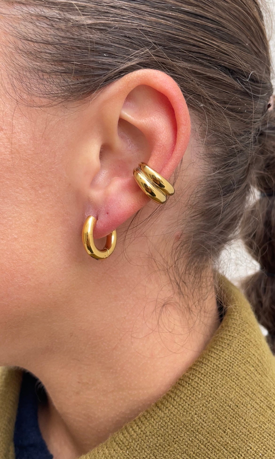 Earcuff Double Layer