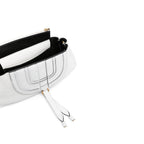 Chloe' Marcie Clutch Shoulder Bag - White - Femme