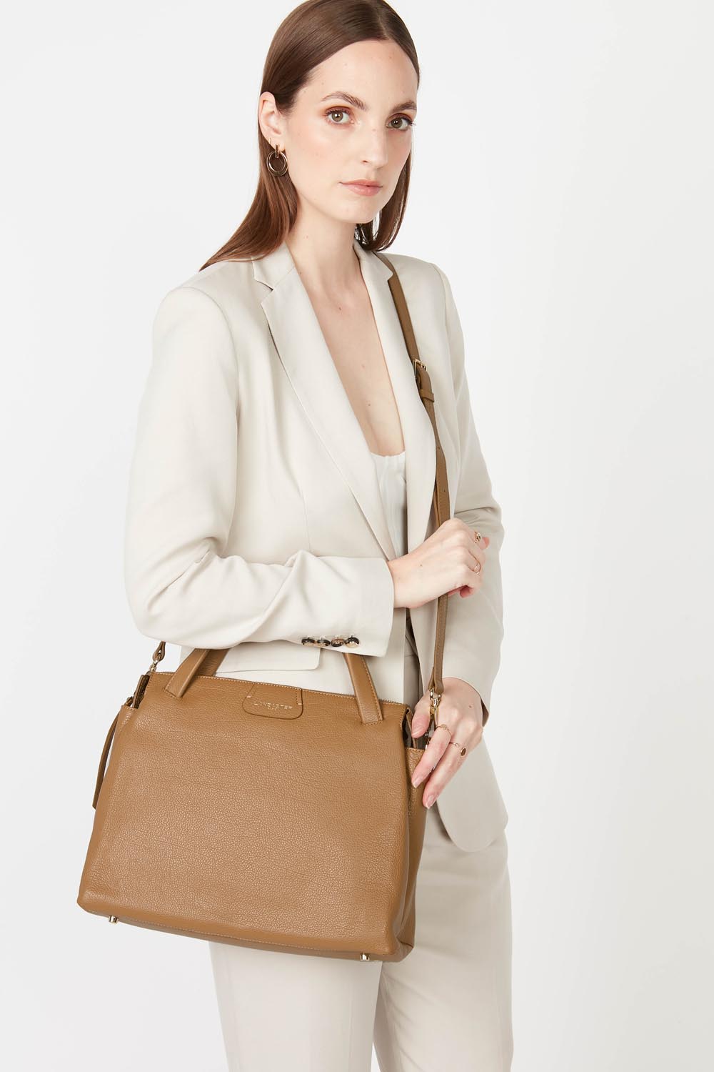 grand sac à main - dune #couleur_camel