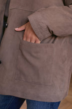 Veste En Daim Le Doyle - Marron Clair