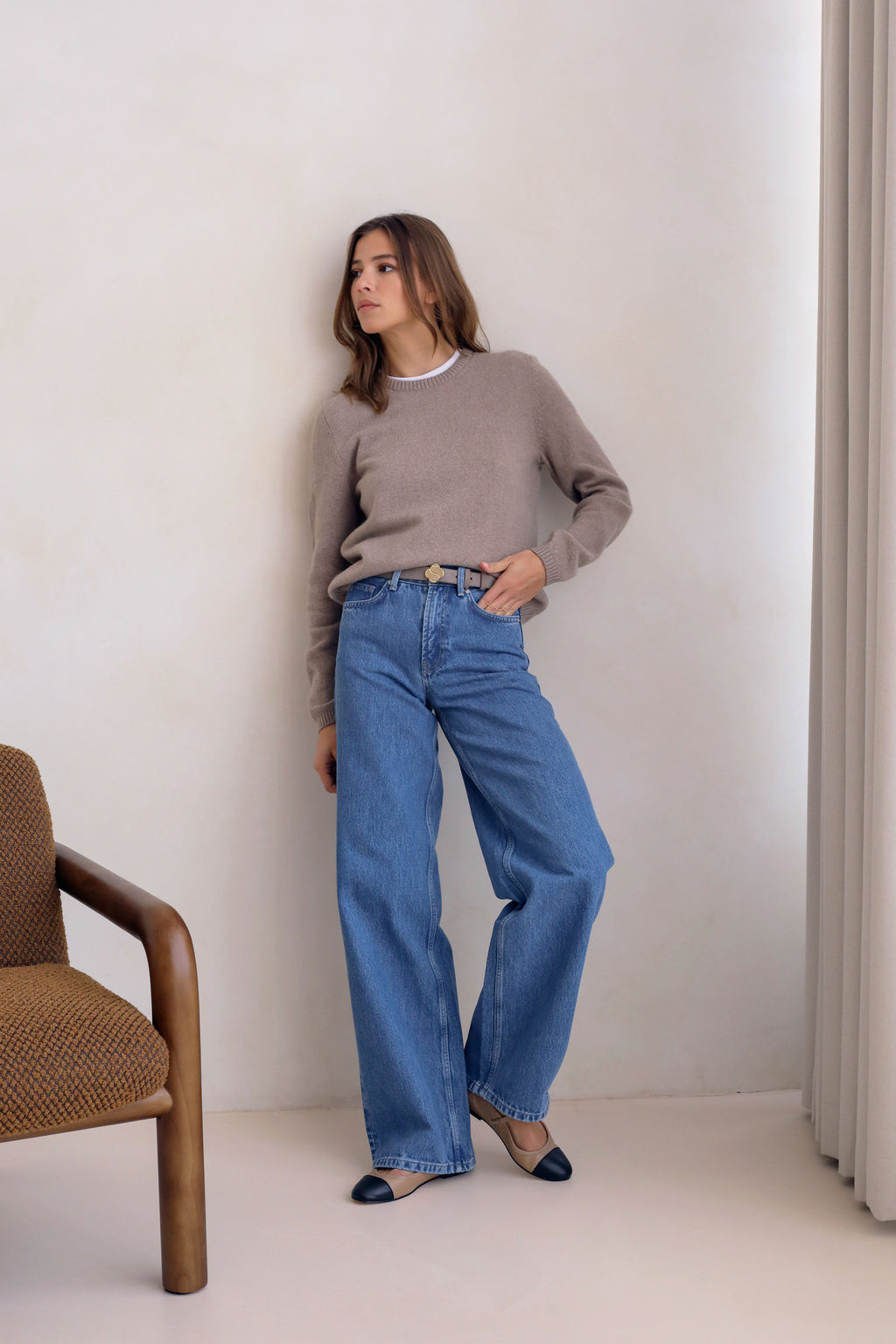 Pull En Maille Le Rimbaud - Beige