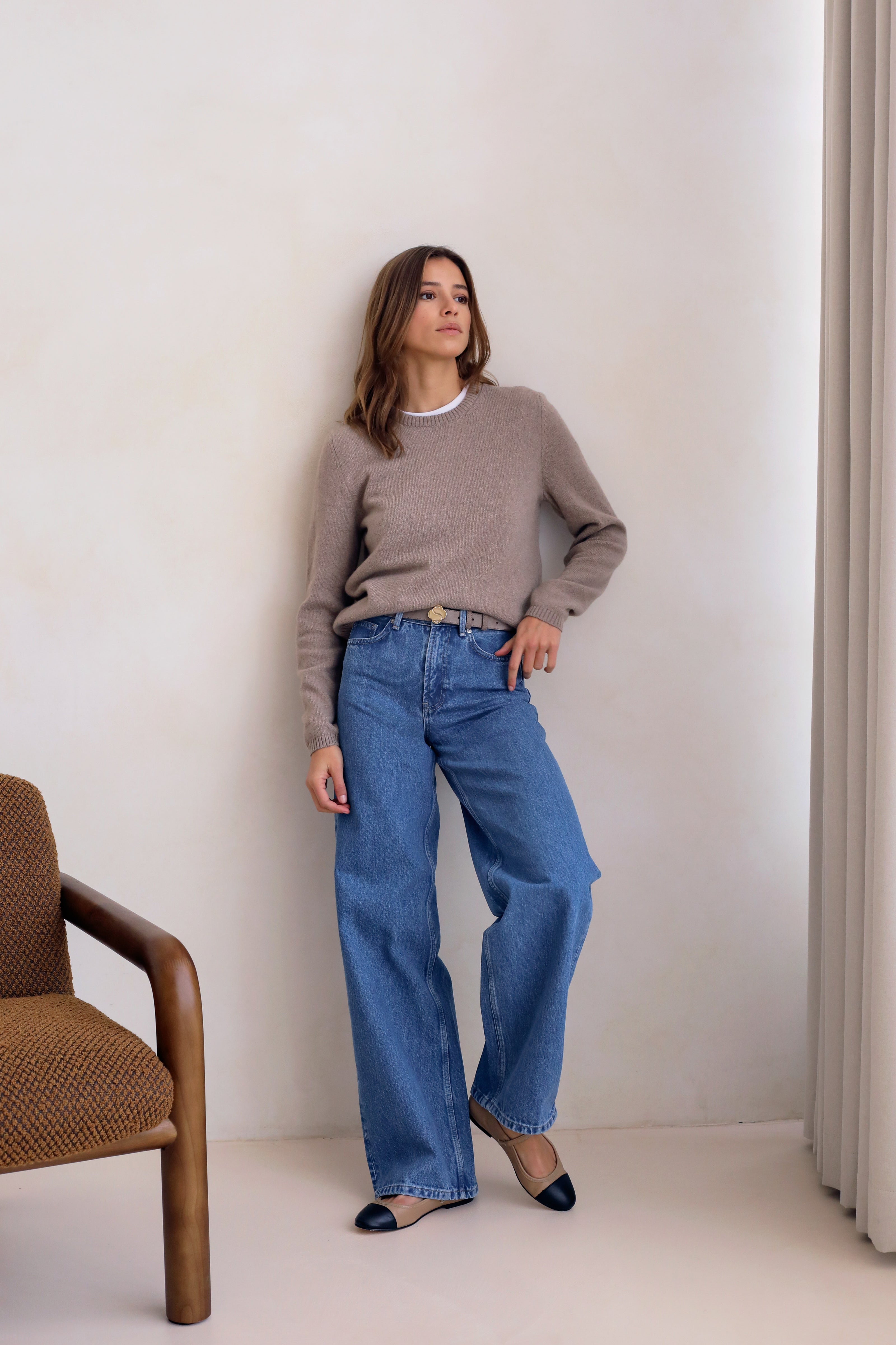 Pull En Maille Le Rimbaud - Beige