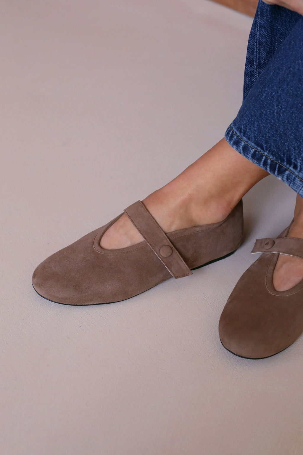 Ballerines Les Jarry - Marron Fonce