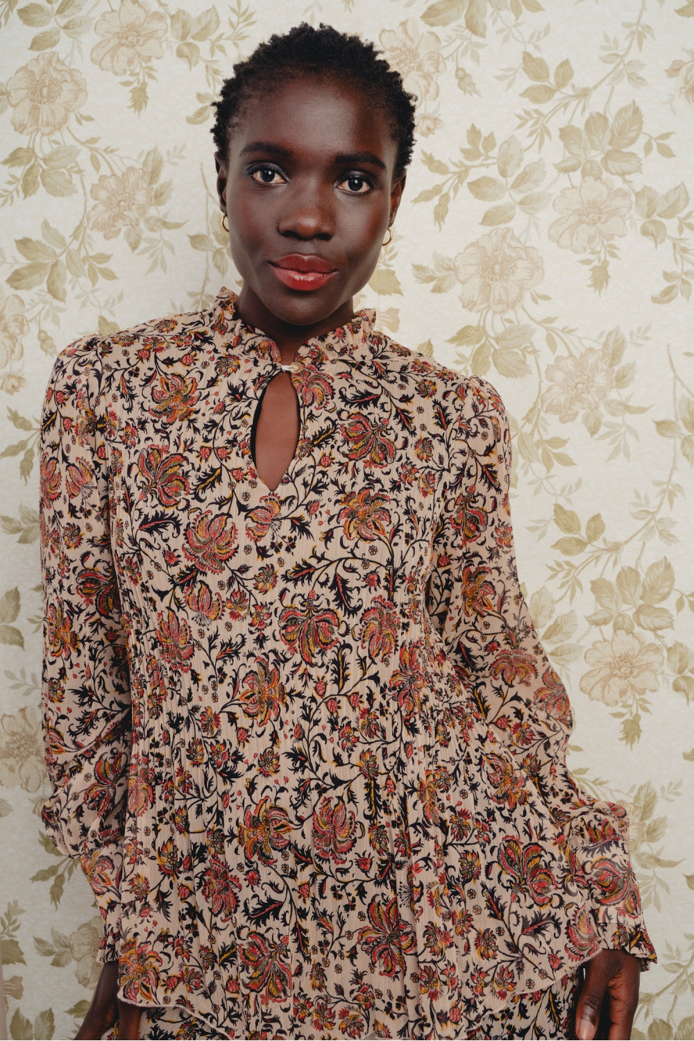 La Blouse Plissée Gwen Cachemire