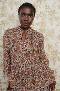 La Blouse Plissée Gwen Cachemire