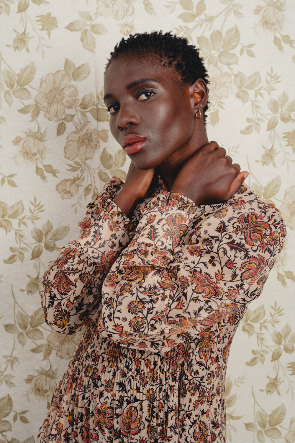 La Blouse Plissée Gwen Cachemire
