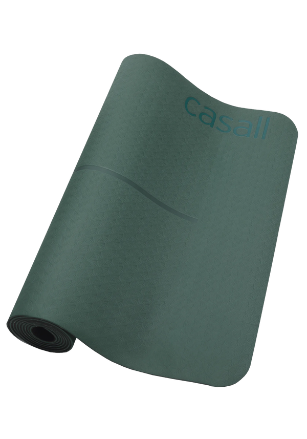 Yoga Mat Position 4Mm - Dark Teal/Black