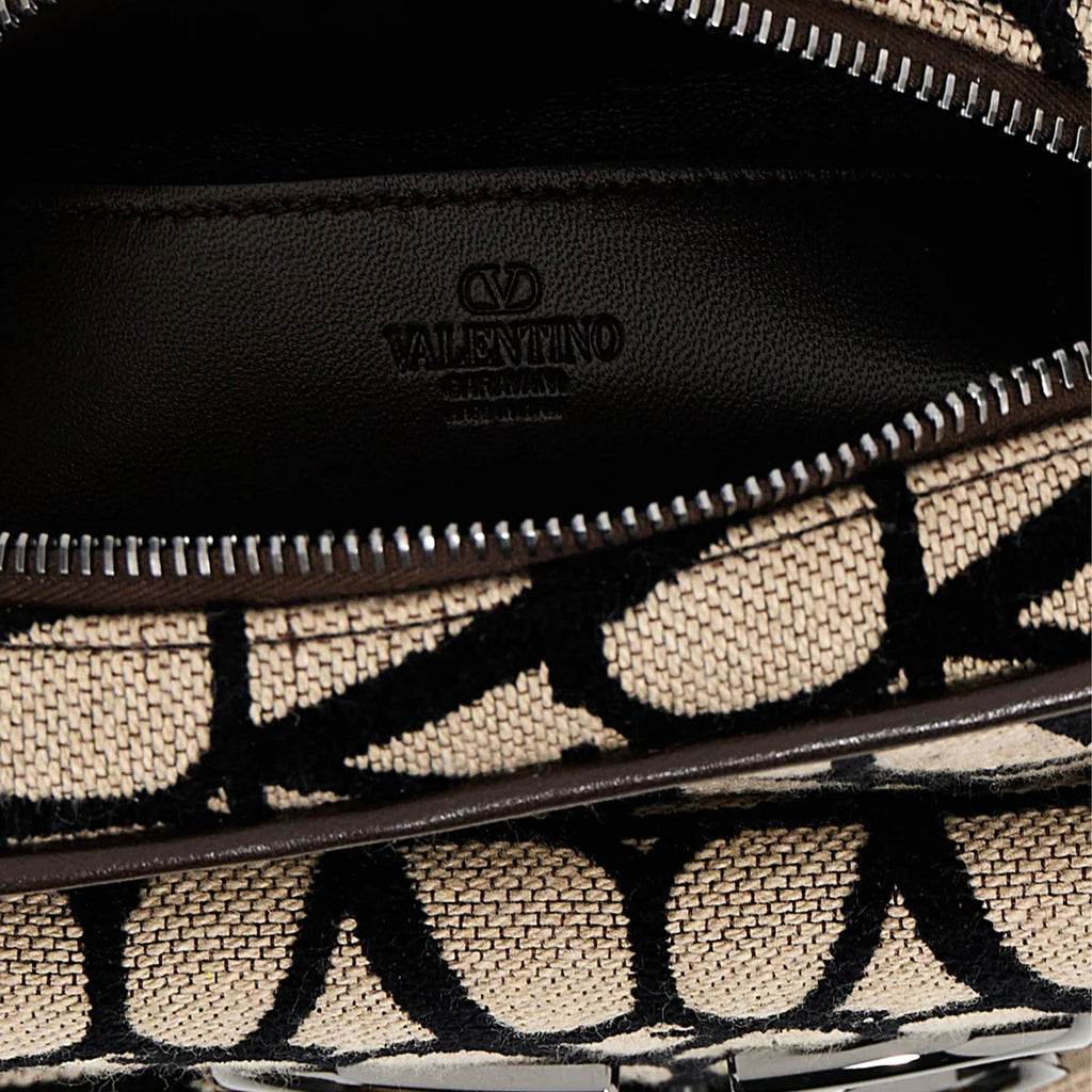 Valentino Garavani Loco Small Crossbody Bag - Beige - Homme
