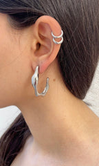 Boucles D'Oreilles Bone Hoops