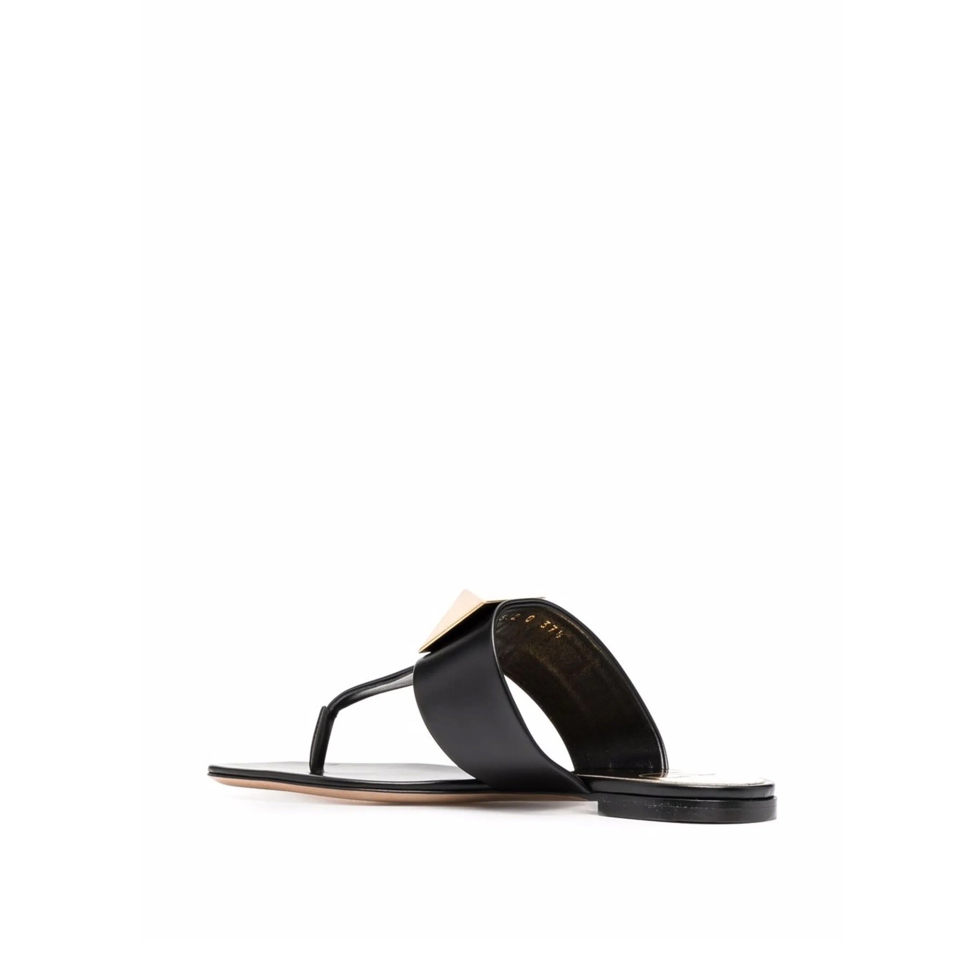 Sandales Valentino Garavani One Stud - Black - Femme