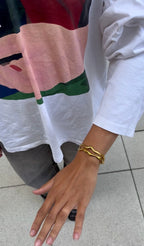 Bracelet Wave Bangle
