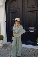 Blouse Courte Ugo - Kaki