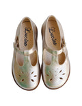 Chaussures Salomé Resistantes À Boucle Alma New - Cuir Or - Fille
