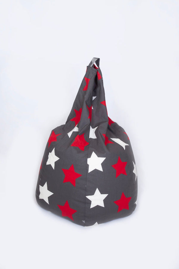 Pouf Poire Coton - 80x120cm - Stars