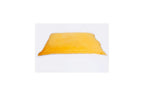 Pouf Beanbag Velours - 159x129cm - Vieux Jaune
