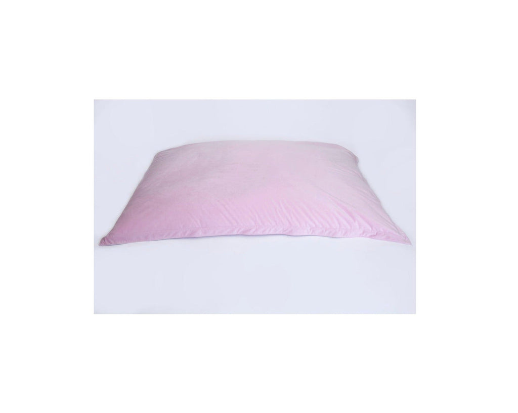 Pouf Beanbag Velours - 159x129cm - Vieux Rose