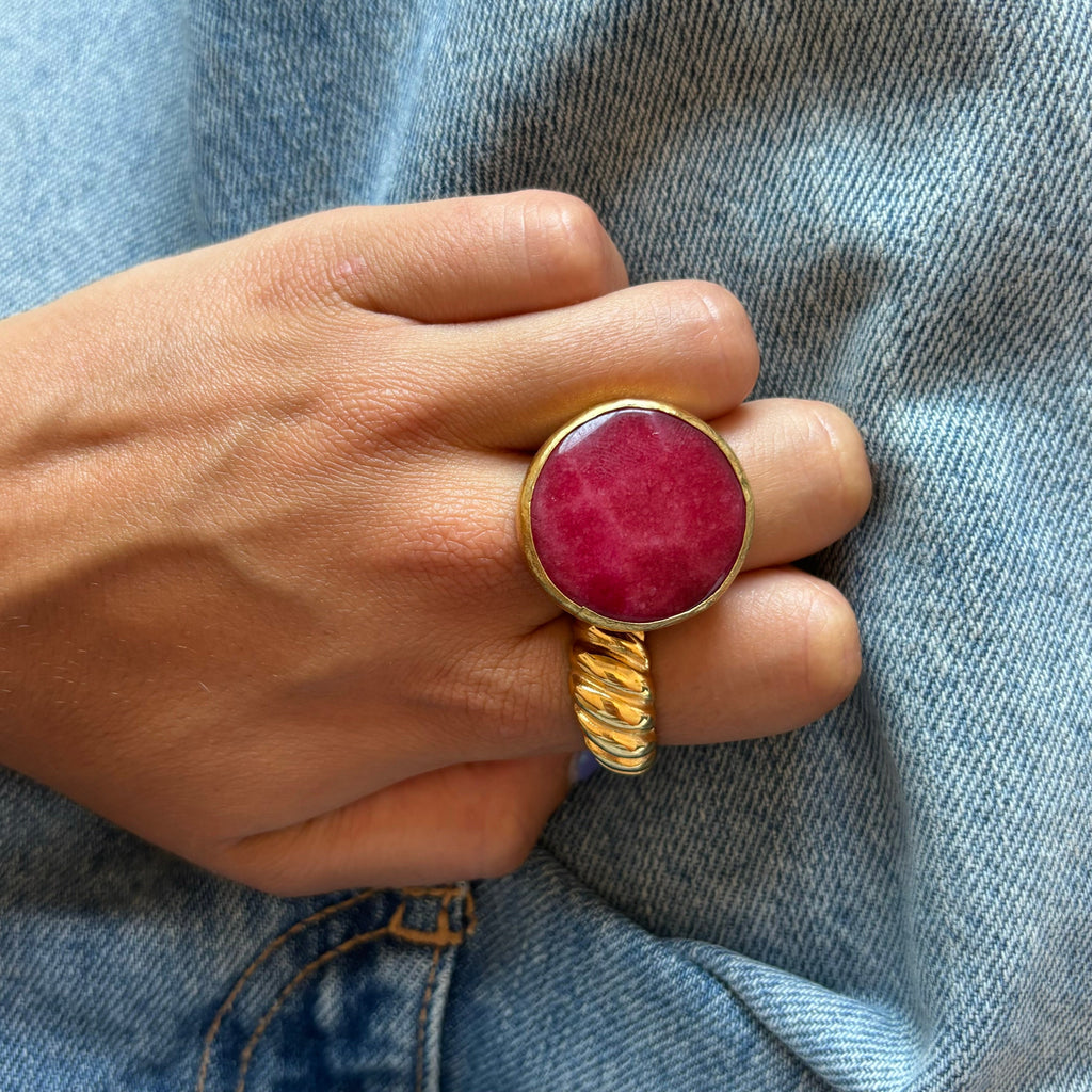 Bague Magenta