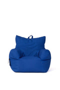 Pouf Beansofa - 95x13,5cm - Bleu Roi