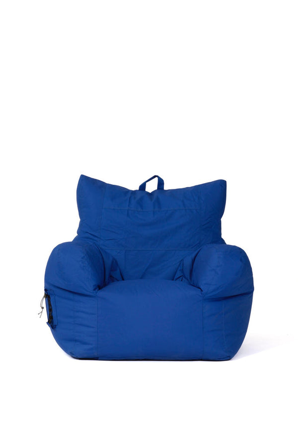 Pouf Beansofa - 95x13,5cm - Bleu Roi