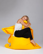 Pouf Beanbag - 159x129cm - Jaune