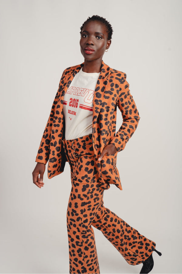 Le Blazer Kirstie Leo Cognac