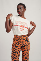 Le Pantalon Randy Leo Cognac En Velours