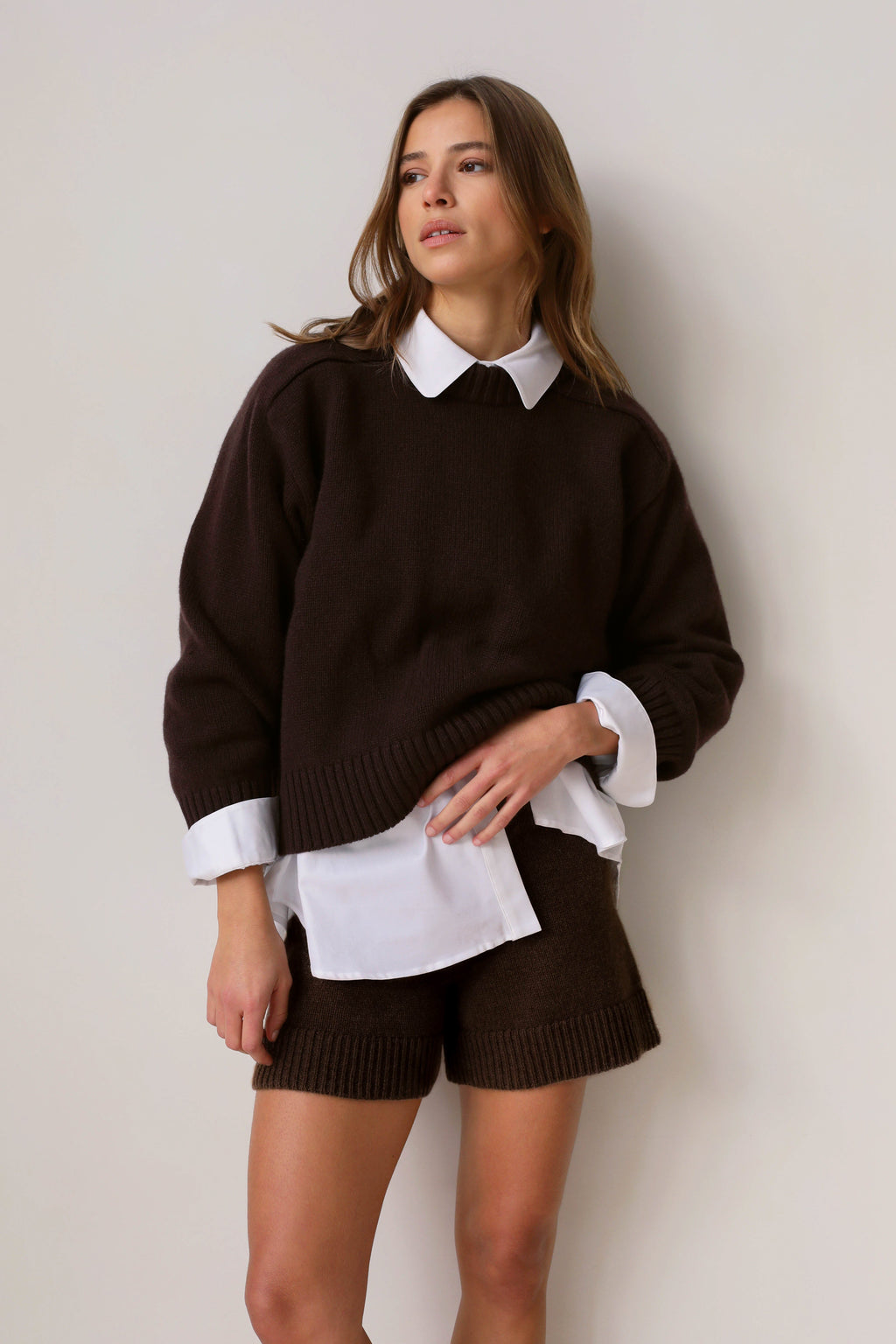 Pull En Maille Le Tarantino - Marron Fonce