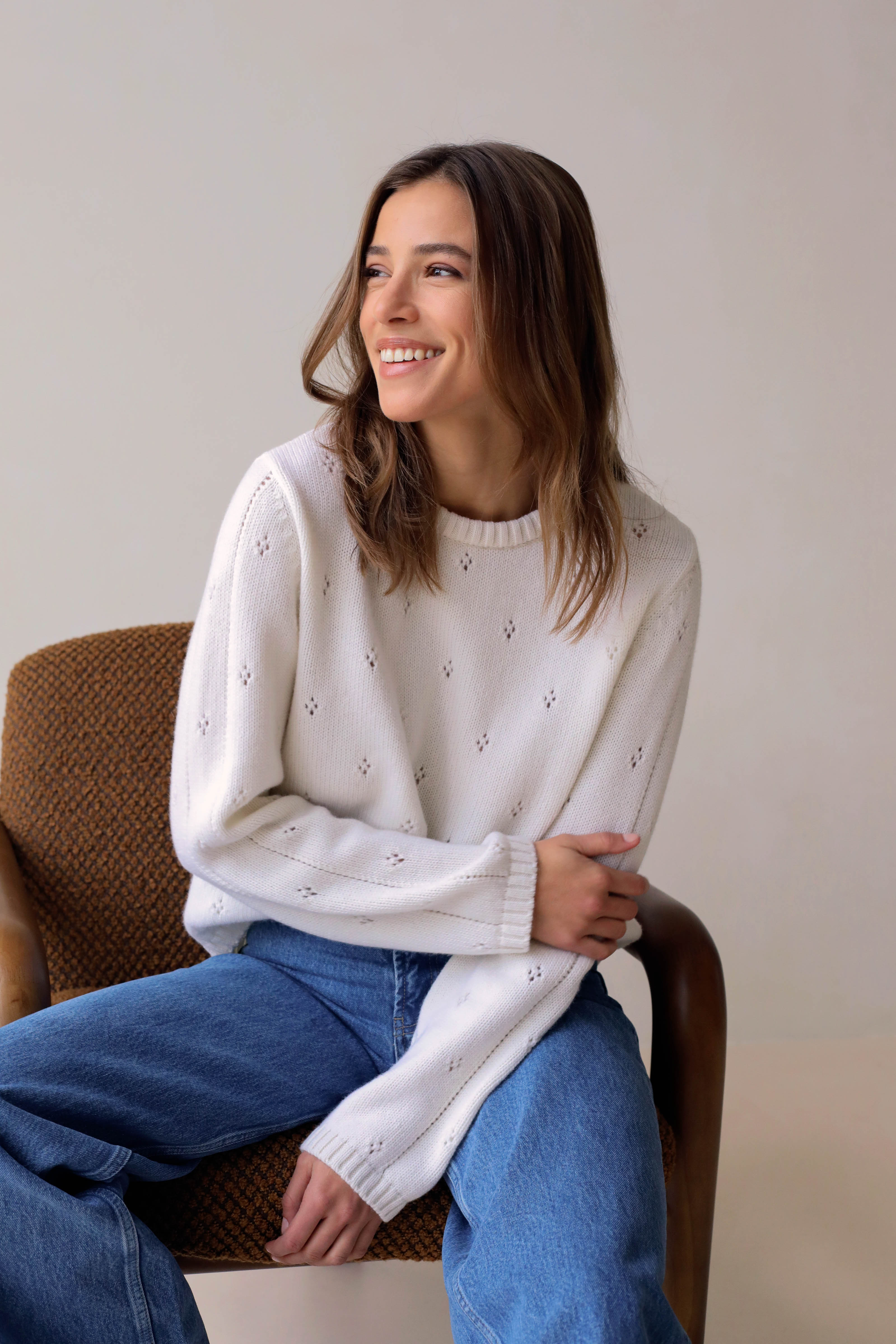 Pull En Maille Le Vivaldi - Ecru