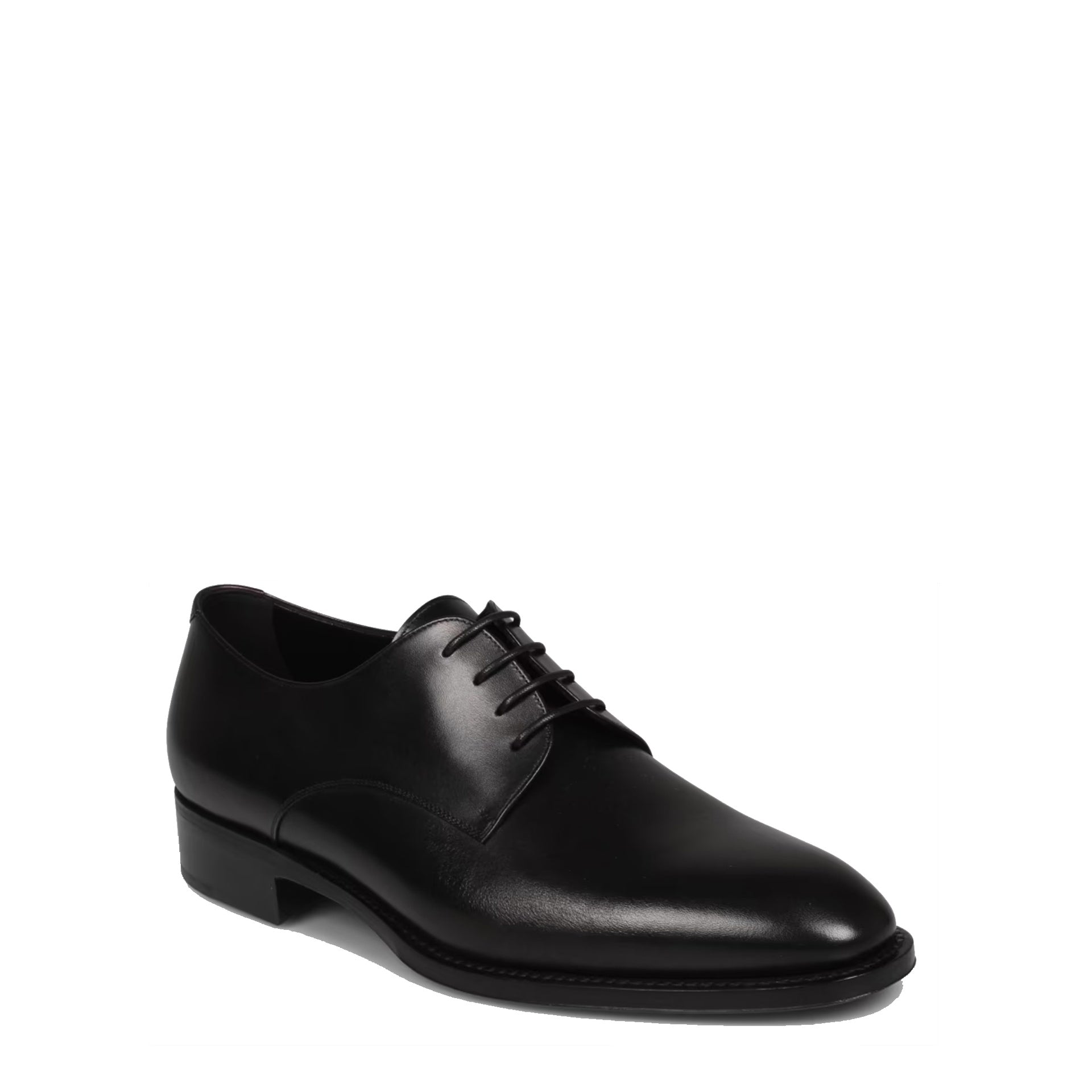 Derbies Saint Laurent Adrien Leather - Black - Homme