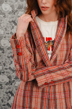 Le Blazer Jimmy A  Carreaux Rouges