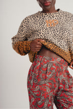 Le Pantalon Large Tracy Leo Cachemire